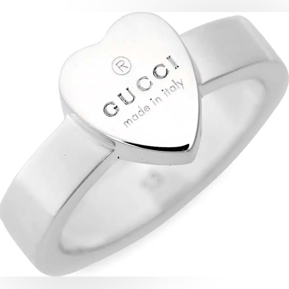 GUCCI Trademark Heart Ring